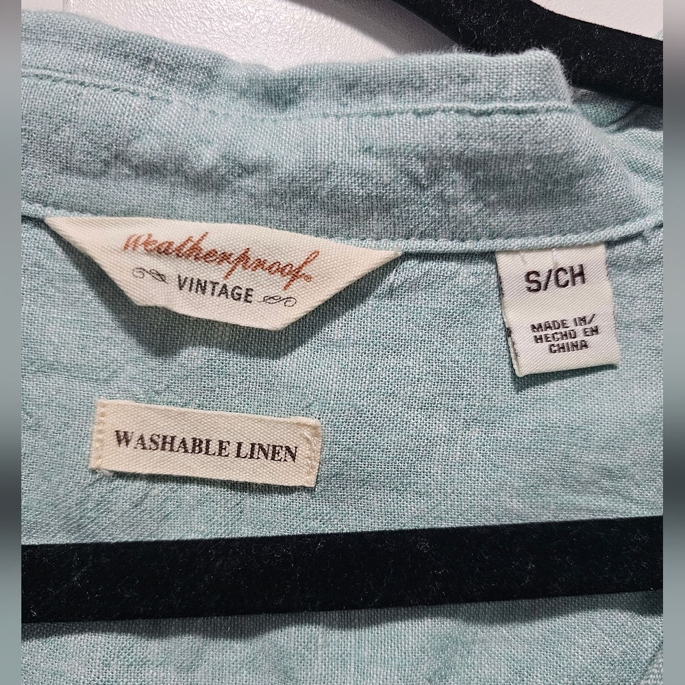 Weatherproof Vintage Ladies' Tie Front Top, Small - Picture 4 of 5